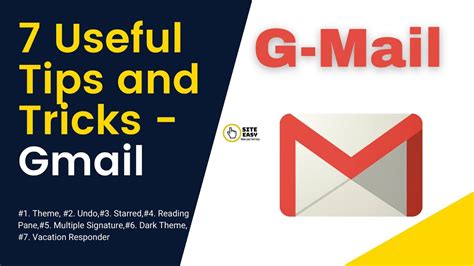 Gmail 7 Useful Tips And Tricks Youtube
