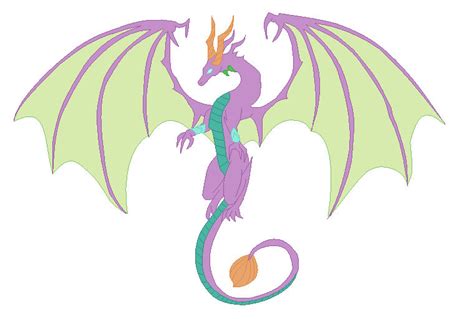 Mlp Oc Spike The Great Dragon By Cheerful9 On Deviantart