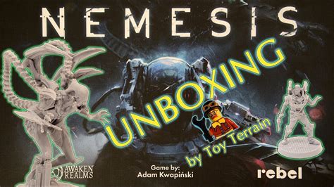 Nemesis board game promo video. Nemesis Board Game Unboxing Close up - YouTube