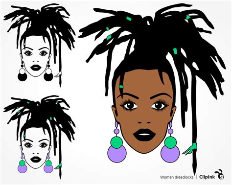 black woman dreadlocks svg dreads svg svg png eps dxf pdf clipink