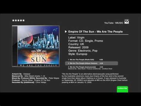 Remastered in hd!buy, download or stream we are the people by empire of the sun taken from the album walking on a dream. Empire of the Sun - We Are the People 2009 - YouTube