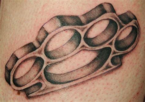 Brass Knuckles Brass Knuckle Tattoo Knuckle Tattoos Tattoo Designs