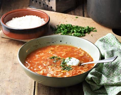 Polish Tomato Rice Soup Recipe Is A Simple Dish Easy To Make And Super