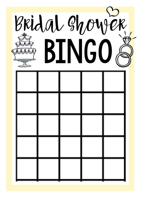 Free Printable Bridal Shower Games Fun Squared