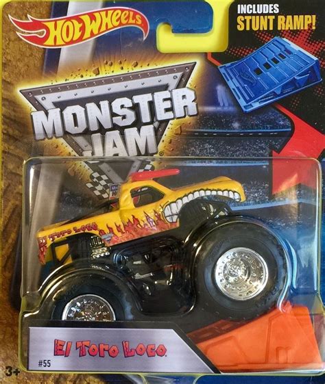 Hot Wheels 2016 164 Monster Jam Trucks W Ramp 55 El Toro