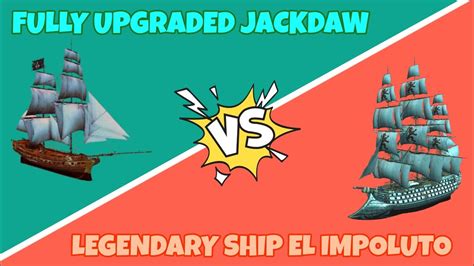 Fully Upgraded Jackdaw Vs Legendary Ship El Impoluto Assassin S Creed