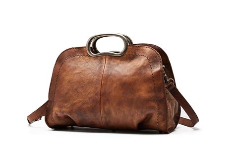 Handmade Full Grain Leather Women Satchel Shoulder Bag Designer Handbag
