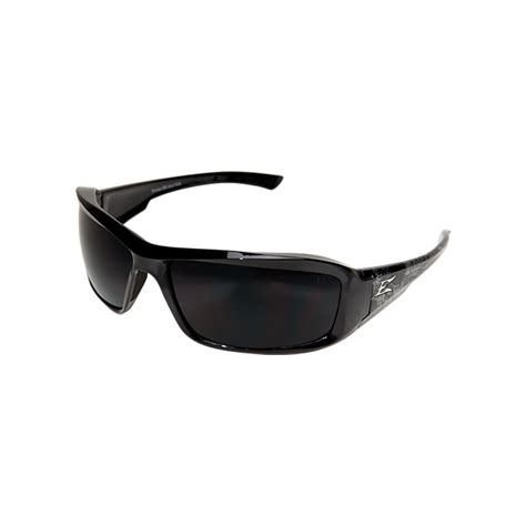 Edge Brazeau Skull Black And Grey Skull Frame Polarized Smoke Lens Safety Glasses Fastek Inc