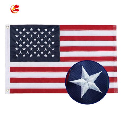 american flag 3x5 outdoor heavy duty flag embroidered stars stitched stripes bright colours