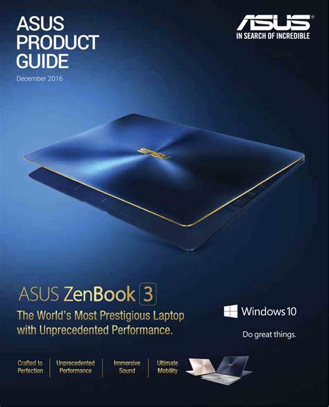 Asus Product Guide Manualzz
