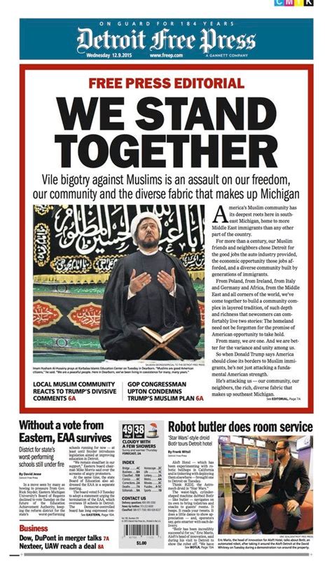 Monday's show remains set to begin at 9:10pm. Detroit Free Press hits Donald Trump with front-page ...