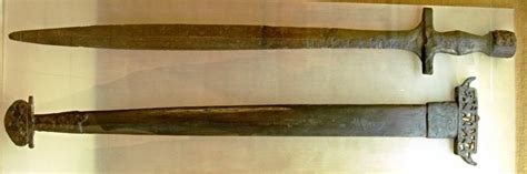 Ancient Greek Bronze Xiphos Of Italian Provenance This Sword Is