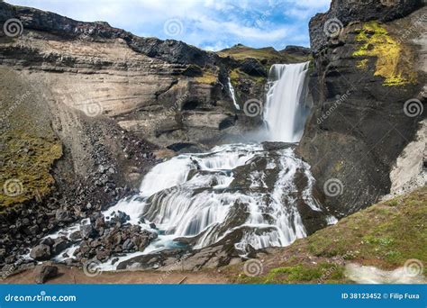 Icelandic Waterfall Stock Photo Image Of Beauty Icelandic 38123452