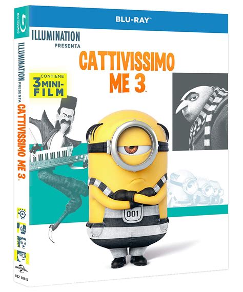 Cattivissimo Me 3 Italia Blu Ray Amazones Kyle Baldapierre