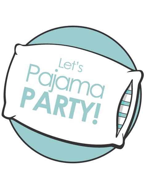 Pajama Party Logo Hshv