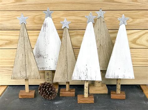 Rustic Reclaimed Wood Christmas Trees