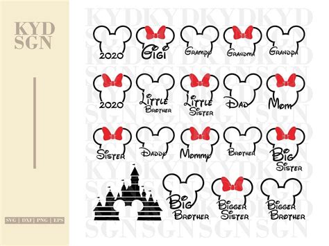 Disney Trip Shirts Design SVG Bundle | Vectorency