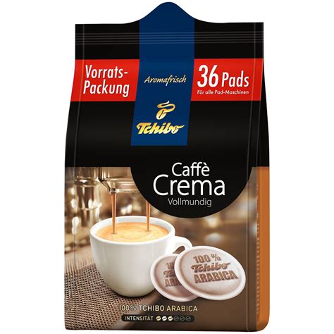 Tchibo Caffè Crema Full-bodied 36 Pads