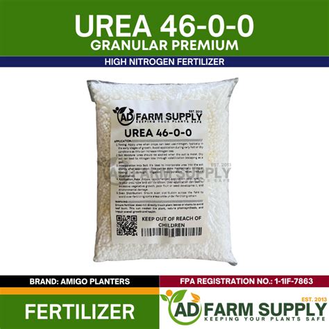 Urea 46 0 0 Granular Fertilizer For Plants Shopee Philippines