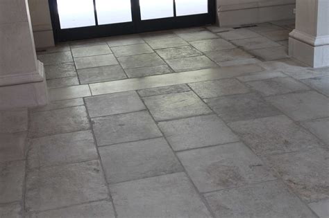 Antique Grey Barr Or Barr Gris French Limestone Flooring Limestone