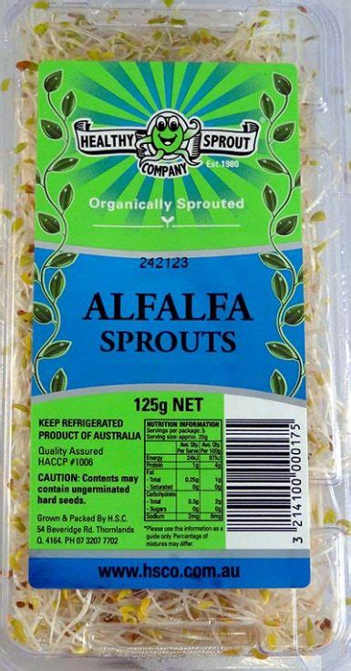 Alfalfa Healthy Sprout Company