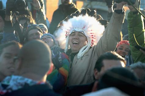 Victory For The Sioux Standing Rock Protesters Rejoice As Feds Halt Construction On Dakota