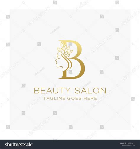 Vetor Stock De Letter B Beauty Salon Logo Design Livre De Direitos