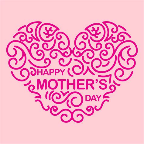 Mom, i was lucky enough to inherit your eyes and your sense of humor. happy mothers day card 198892 Vector Art at Vecteezy