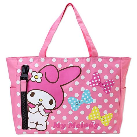 My Melody Tote Bag Mega Zip SANRIO JAPAN | Bags, Tote bag, Cute bags