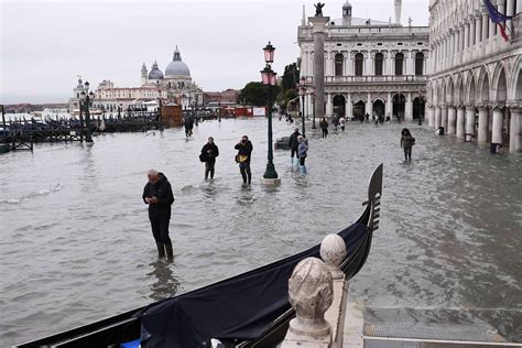 Worst Floods For 50 Years Bring Venice To ‘its Knees
