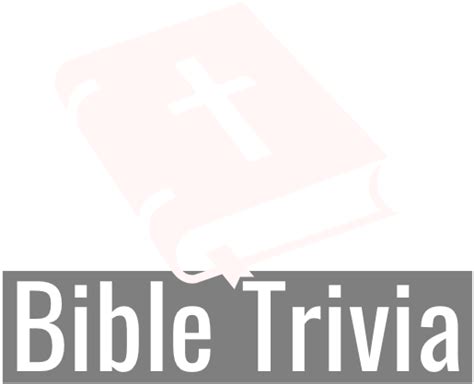 Bible Trivia Kids Custom Trivia Quiz Maker