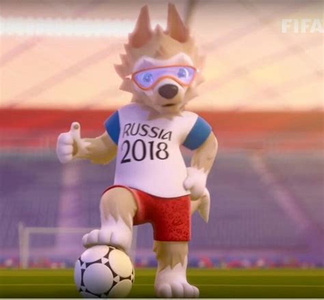 zabivaka 3d animation fifa world cup 2018 mascot copa del mundo rusia mascota del mundial