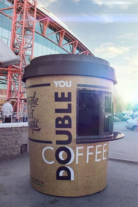 Double U Coffee Coffee Truck Coffee Stands Coffee Shop Design
