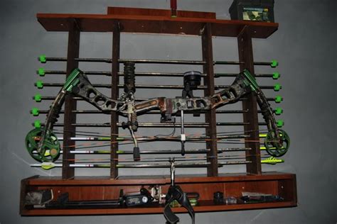 Recycle the old wood from home or just use the new wood to build this brilliant basket storage rack. How To Build A Recurve Bow Rack - WoodWorking Projects & Plans
