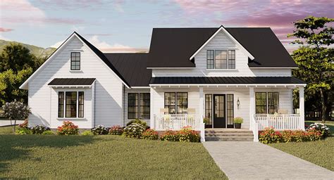 Modern Farmhouse Front Elevations