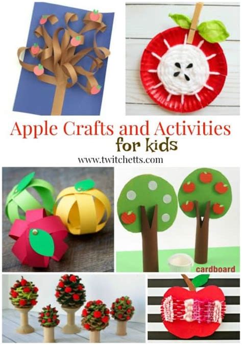 35 Easy Apple Crafts Your Kids Will Absolutely Love To Make Twitchetts