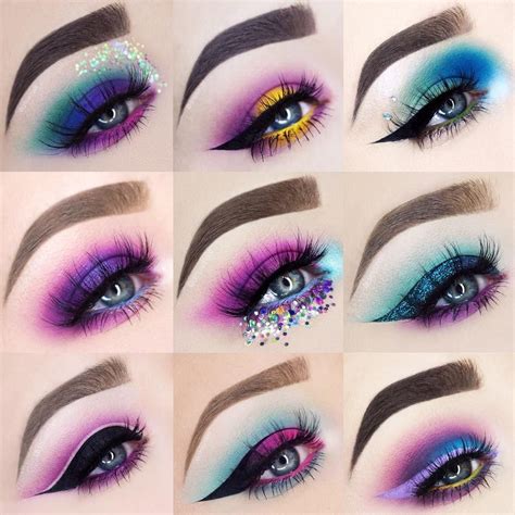 Pin By Gwen Romano On Eye Glam Crazy Eye Makeup Colorful Eye Makeup