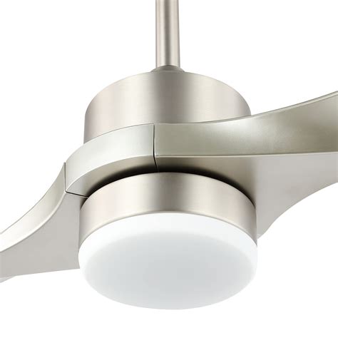 Buy Wingbo Modern Ceiling Fan With Lights And Remote Brushed
