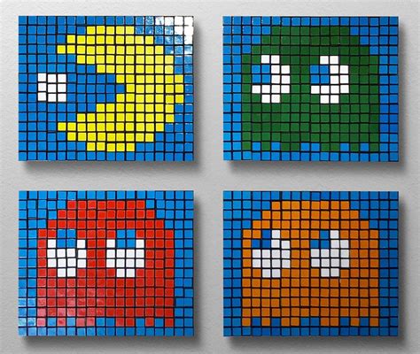 Rubiks Cube Mosaic Templates