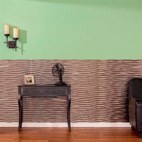 Fasade 96 In X 48 In Dunes Horizontal Decorative Wall Panel In