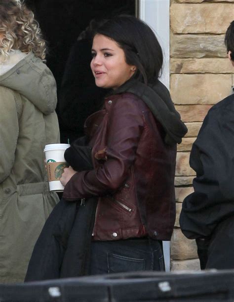 Selena Gomez On The Set Of The Revised Fundamentals Of Caregiving In
