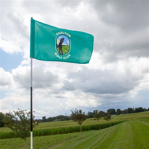 Custom Golf Flags Custom Putting Green Flags Vispronet
