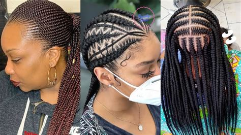 Cornrows Braided Hairstyles 2021 Dazzling Cornrows To Try Out Now