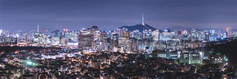 Panorama Of Seoul At Night Robert Koehler Travel Photography