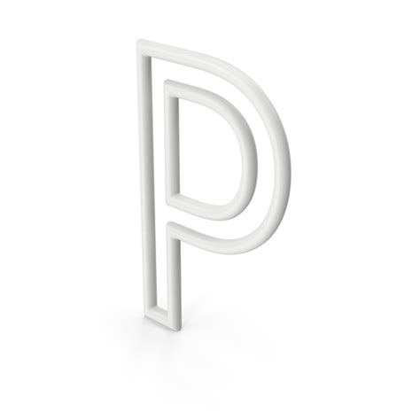 White Letter P Png Images And Psds For Download Pixelsquid S117368399
