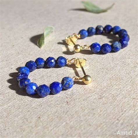 Lapis Lazuli Earrings Etsy