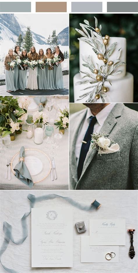 Top 5 Winter Wedding Color Ideas To Love Emmalovesweddings