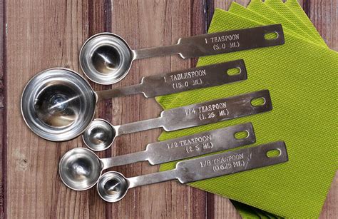 5 grams to teaspoons (5g to tsp) general conversion. What is a measuring spoon? - Food Converter