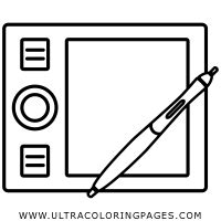 Travel tablet coloring books have sold very well in fundraising and retail markets. Tablet Coloring Page - Ultra Coloring Pages