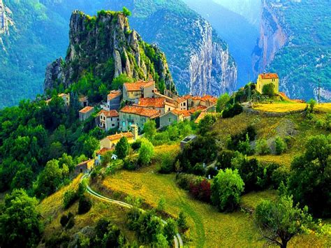 Hd wallpaper iphone wallpaper cute find your perfect wallpaper and download the image or photo for free. Village, In, High, Mountains, Desktop Wallpapers, HD Free ...